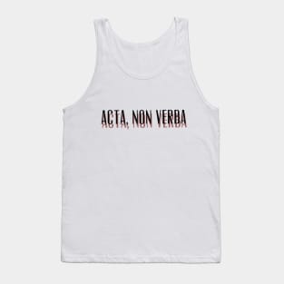 Acta, Non Verba New Design Tank Top